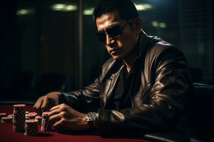 Studio live dealer Lightning Baccarat di omega88 dengan multi-camera professional setup